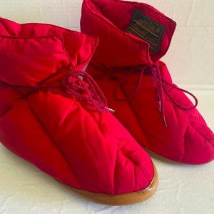 Vintage Eddie Bauer Goose Down Booties